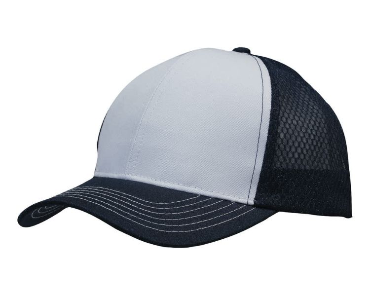Picture of Breathable poly twill with honeycomb mesh
