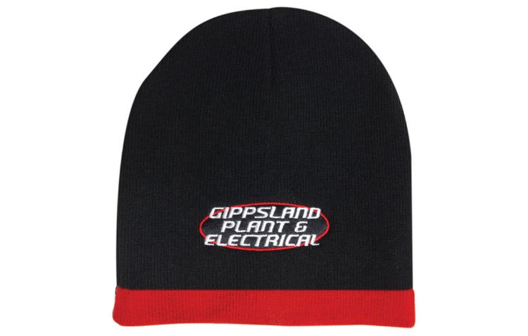 Picture of Roll Down Two Tone Acrylic Beanie - Toque