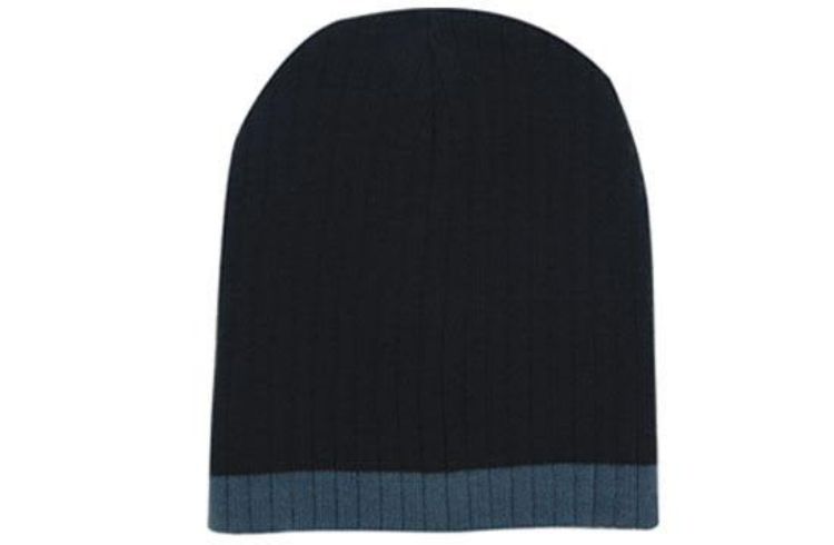 Picture of Two Tone Cable Knit Beanie - Toque