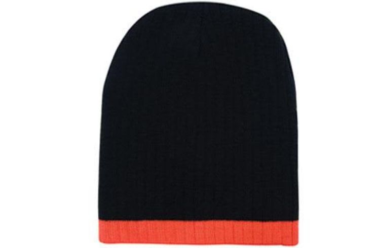 Picture of Two Tone Cable Knit Beanie - Toque