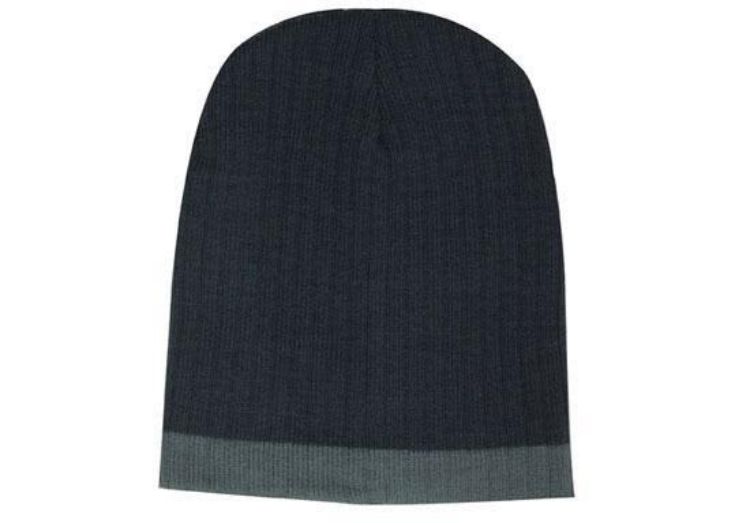 Picture of Two Tone Cable Knit Beanie - Toque