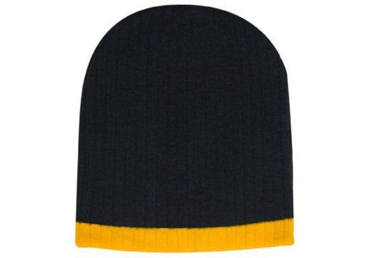 Picture of Two Tone Cable Knit Beanie - Toque