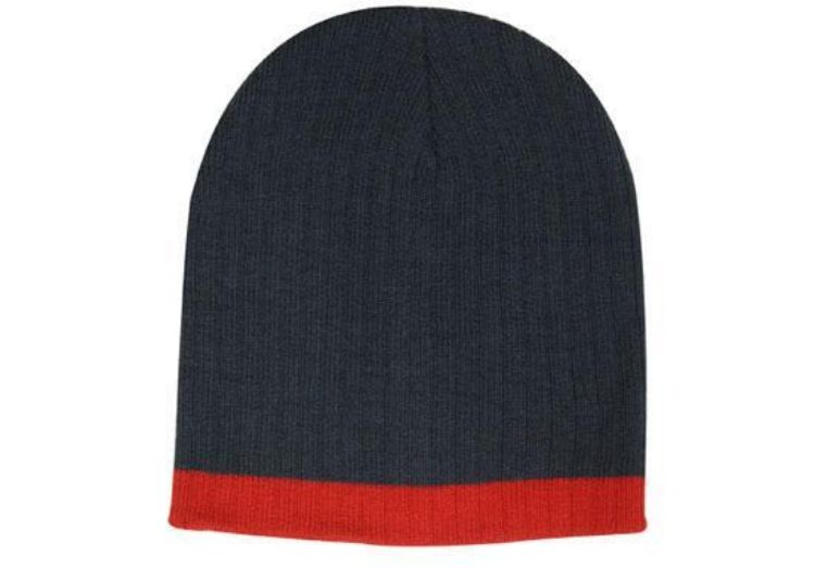 Picture of Two Tone Cable Knit Beanie - Toque