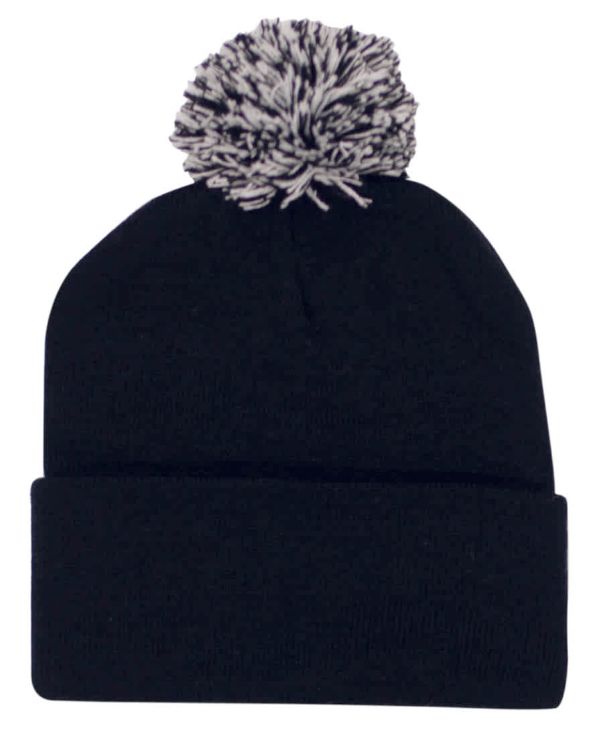 Picture of Acrylic Beanie with Pom Pom