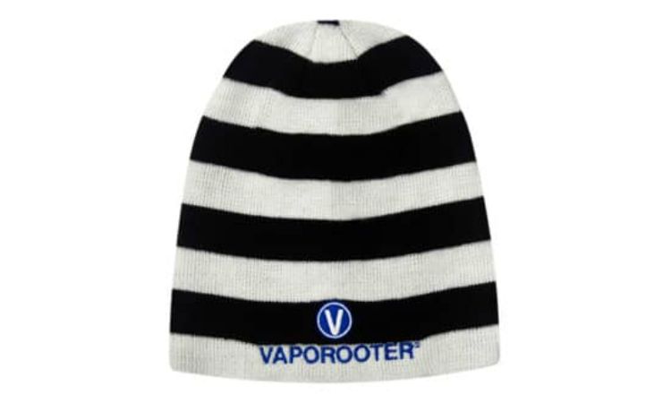Picture of Rolled Down Acrylic Striped Beanie - Toque