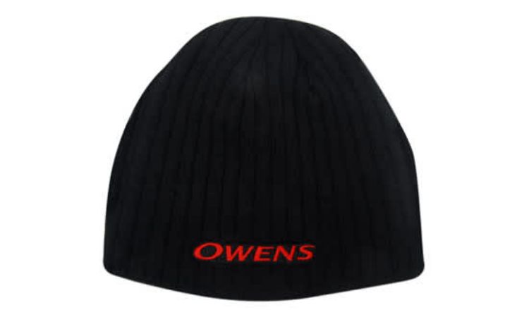 Picture of Cable Knit Roll Down Beanie - Toque