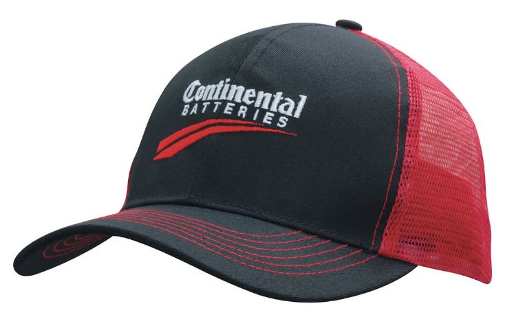 Picture of Breathable Poly Twill With Mesh Back