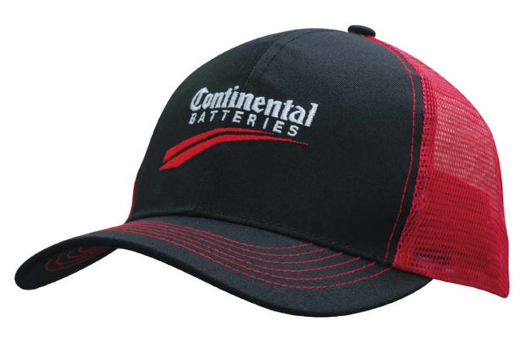 Picture of Breathable Poly Twill With Mesh Back