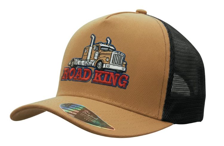 Picture of American Premium Twill/Mesh Deep Fit Trucker Cap