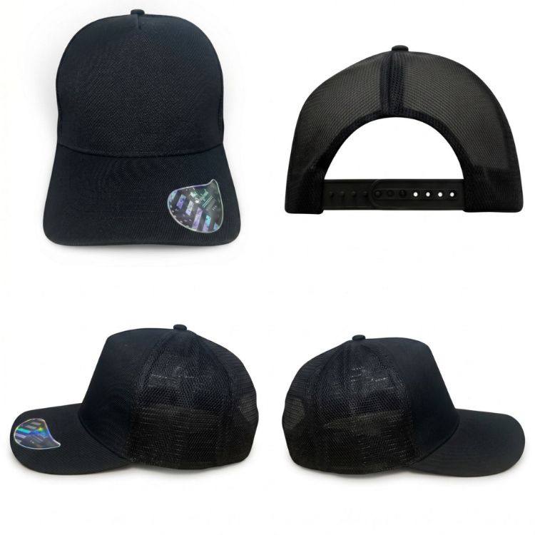 Picture of American Premium Twill/Mesh Deep Fit Trucker Cap