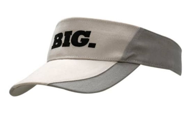 Picture of Brushed Heavy Cotton Visor with Peak inserts