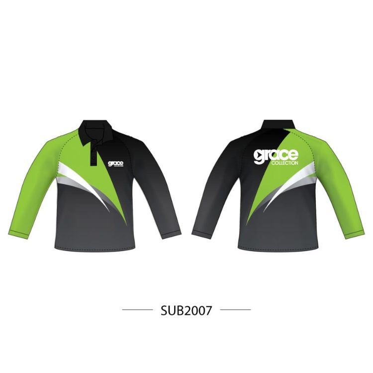 Picture of Sublimated Long Sleeve Polo
