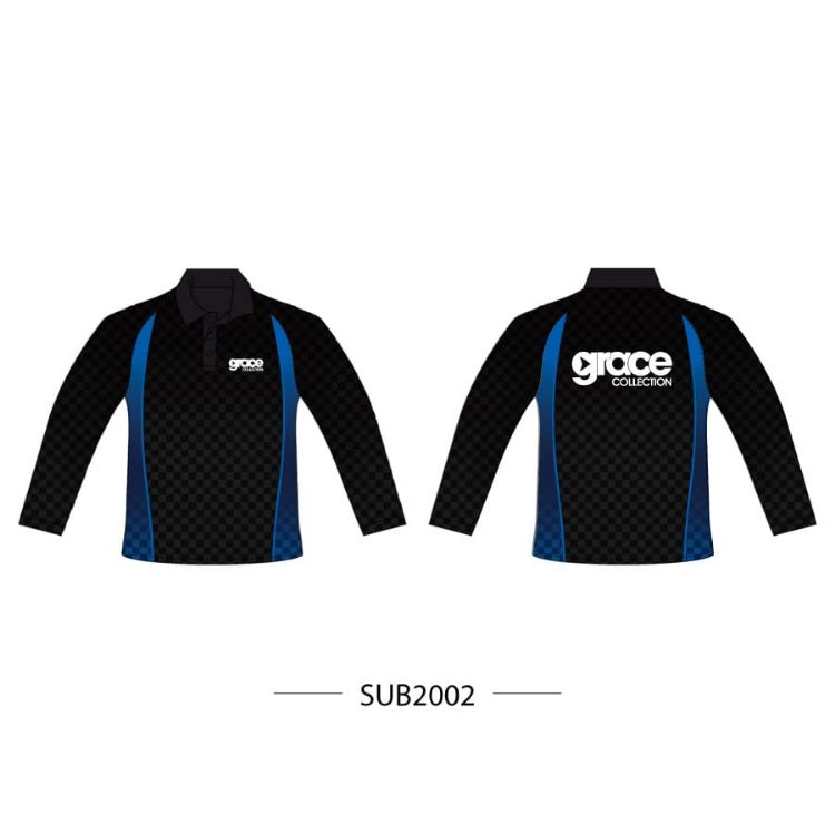 Picture of Sublimated Long Sleeve Polo