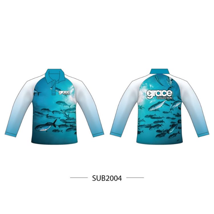 Picture of Sublimated Long Sleeve Polo