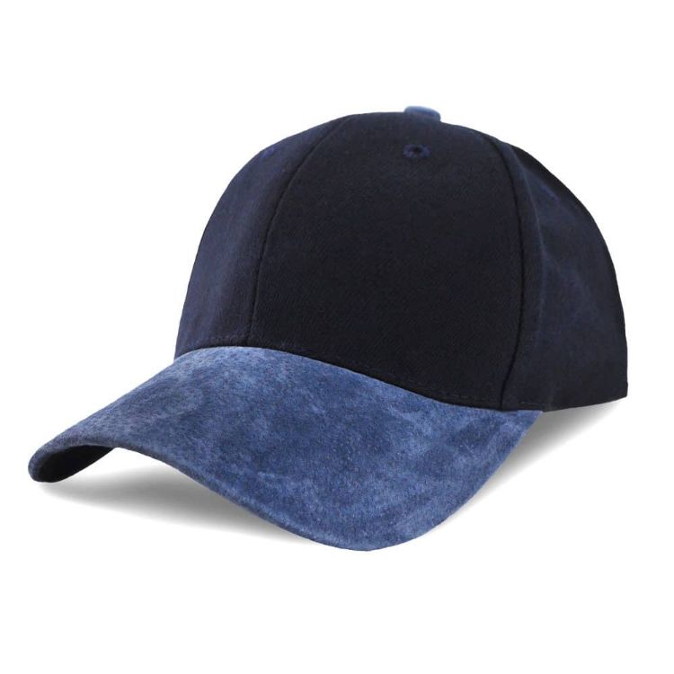 Picture of HBC with Suede Peak Cap