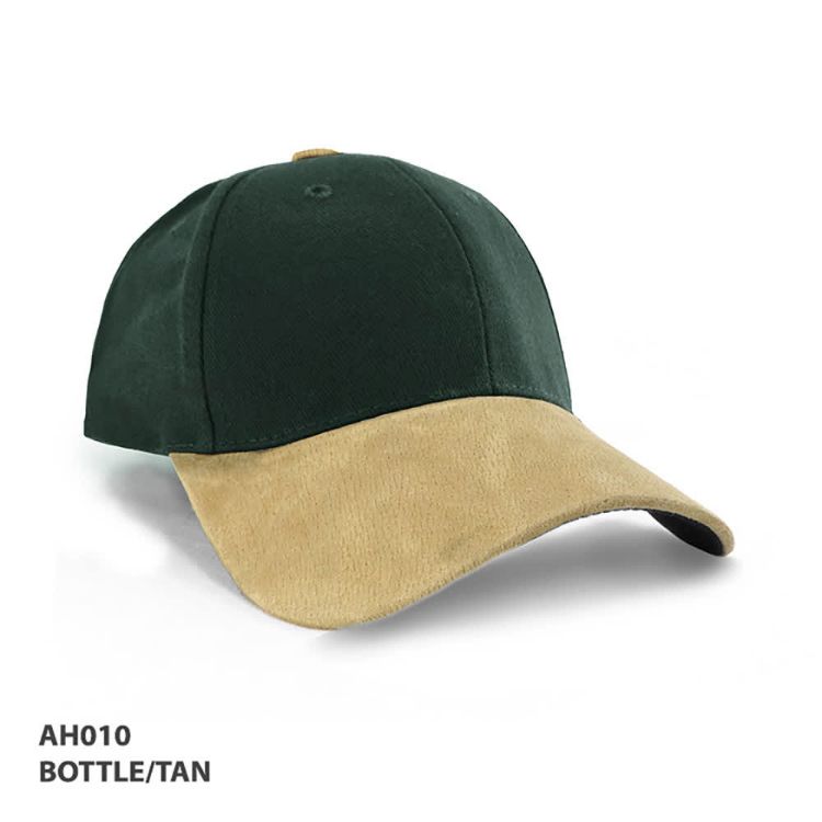 Picture of HBC with Suede Peak Cap