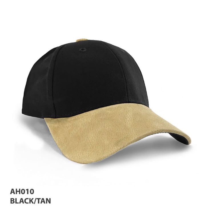 Picture of HBC with Suede Peak Cap