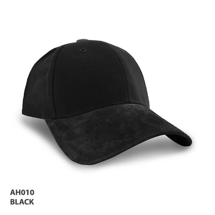 Picture of HBC with Suede Peak Cap
