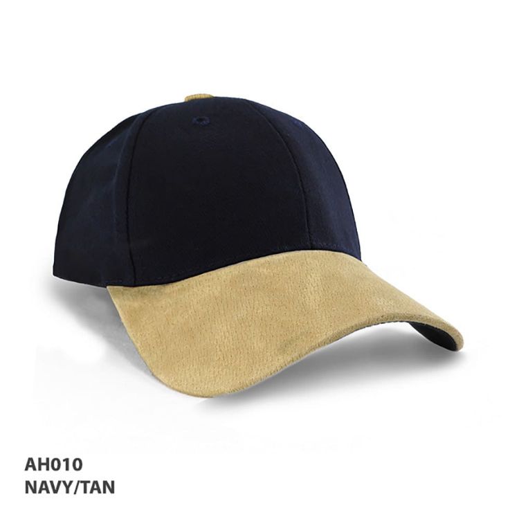 Picture of HBC with Suede Peak Cap