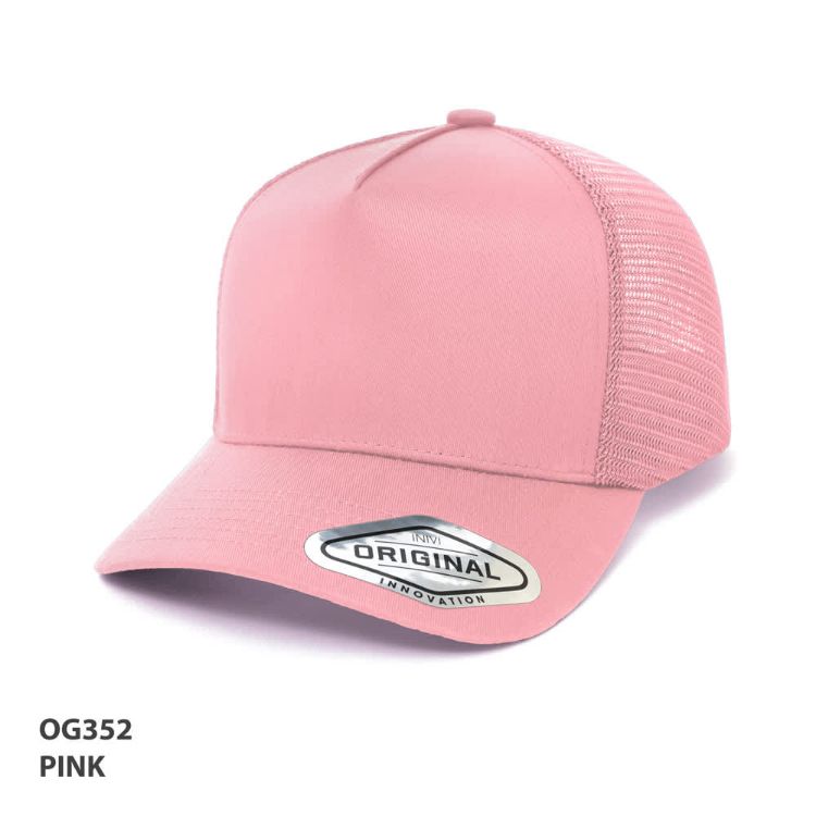 Picture of A-Frame Seamless Mesh Cap