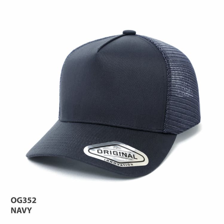 Picture of A-Frame Seamless Mesh Cap