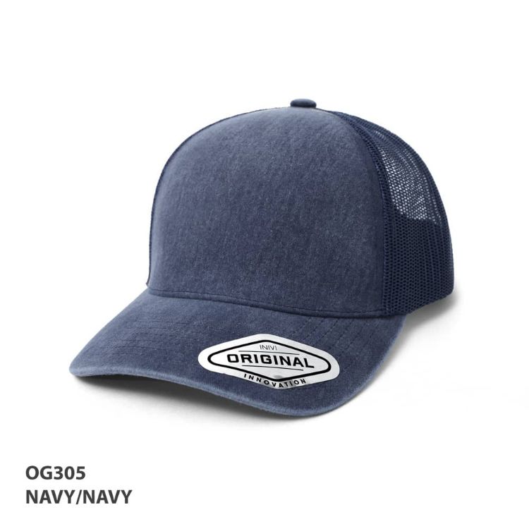 Picture of Seamless Front Washed Mesh Cap