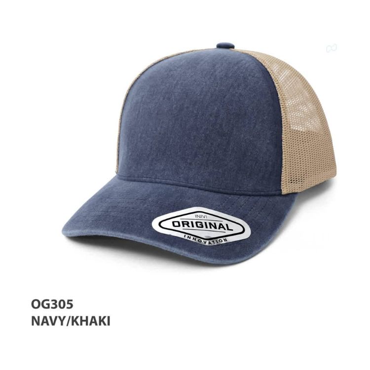 Picture of Seamless Front Washed Mesh Cap