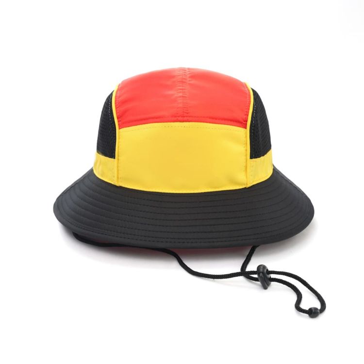 Picture of - Panelled Bucket Hat with Chin Rope