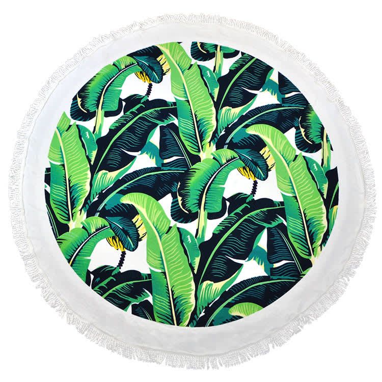 Picture of Banana Beach/round towel