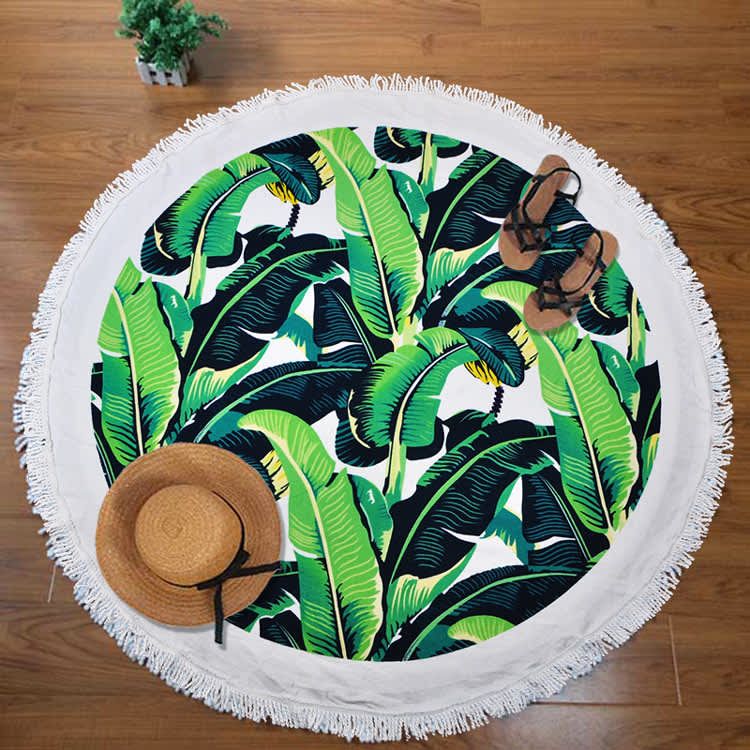 Picture of Banana Beach/round towel
