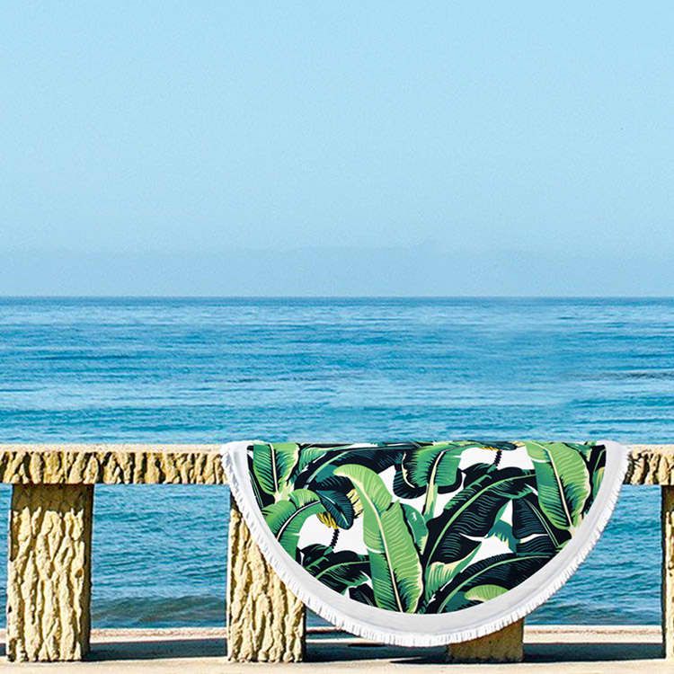 Picture of Banana Beach/round towel