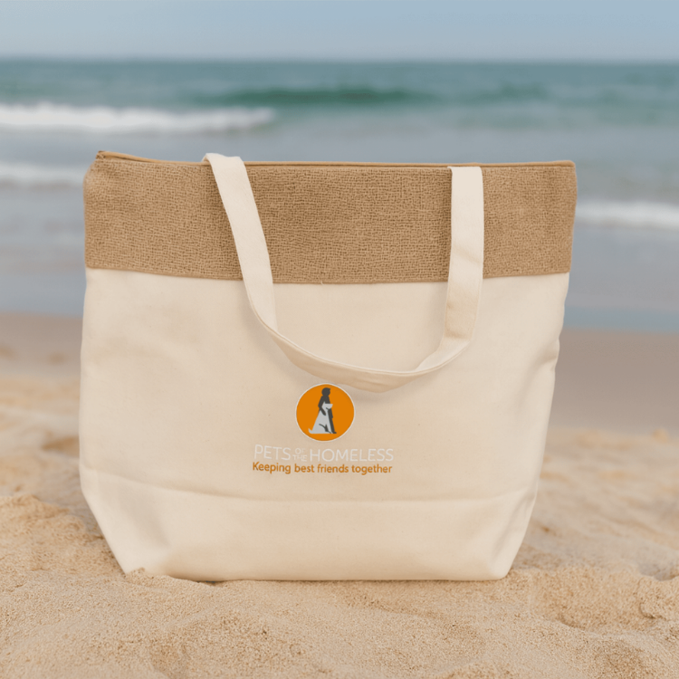 Picture of The Brooke Jute and Cotton Cooler Bag