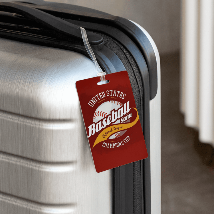 Picture of Imprinted Mini Luggage Tag