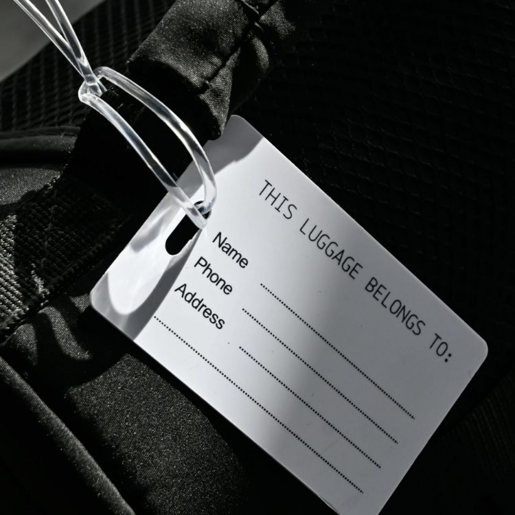 Picture of Imprinted Mini Luggage Tag