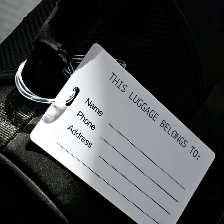 Picture of Imprinted Large Luggage Tag