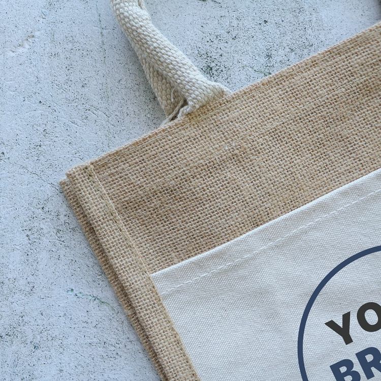 Picture of Jim Jam Jute Tote Bag