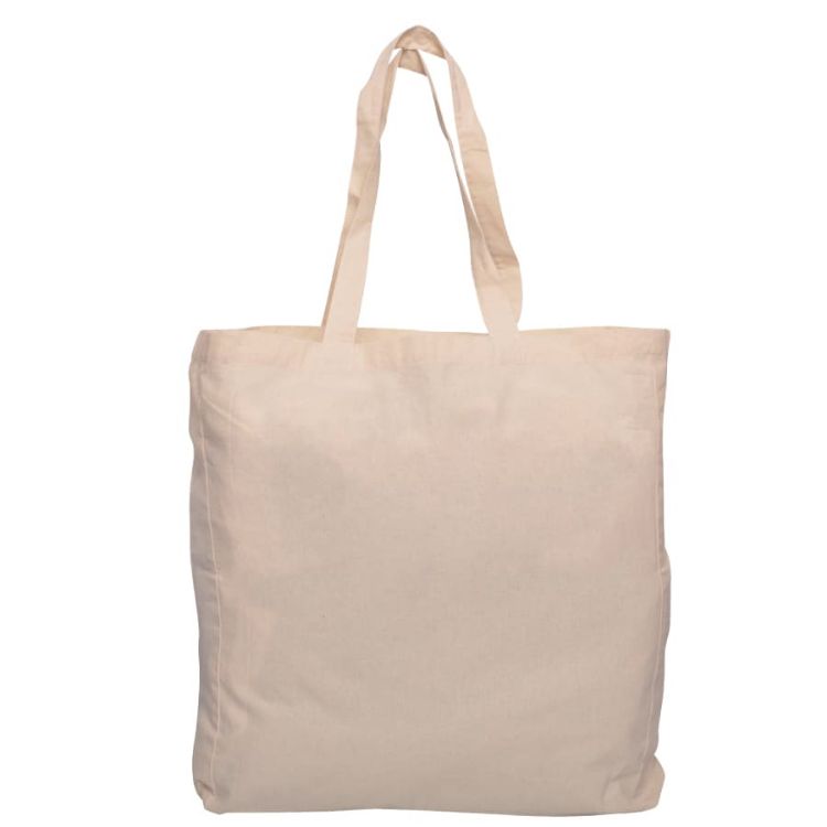 Picture of Calico Tote Bag with Gusset