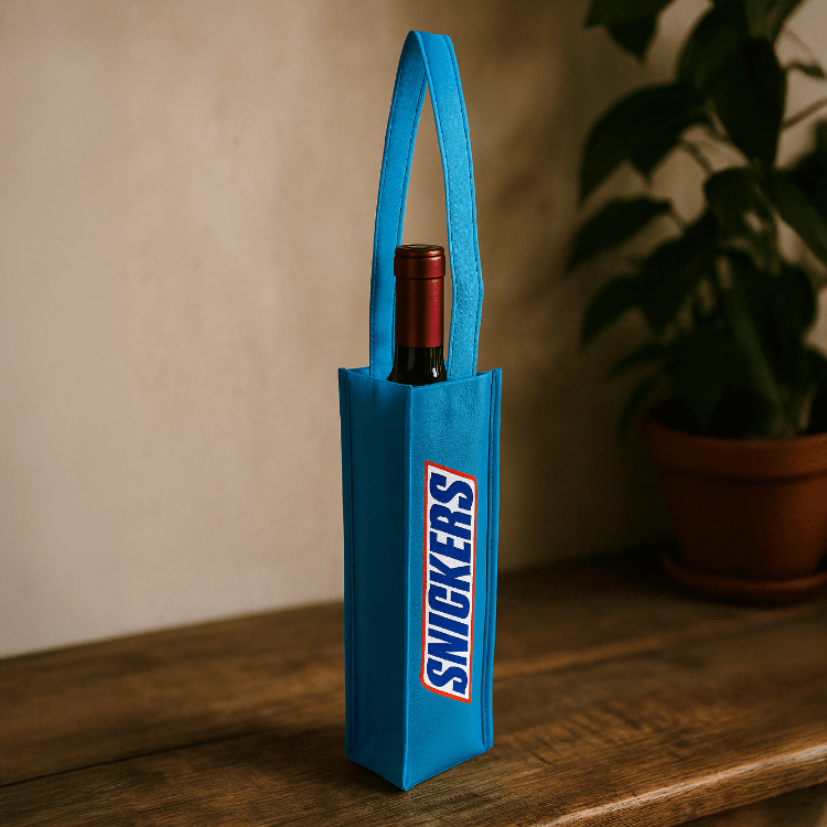 Picture of Non-Woven Single Wine Tote Bag