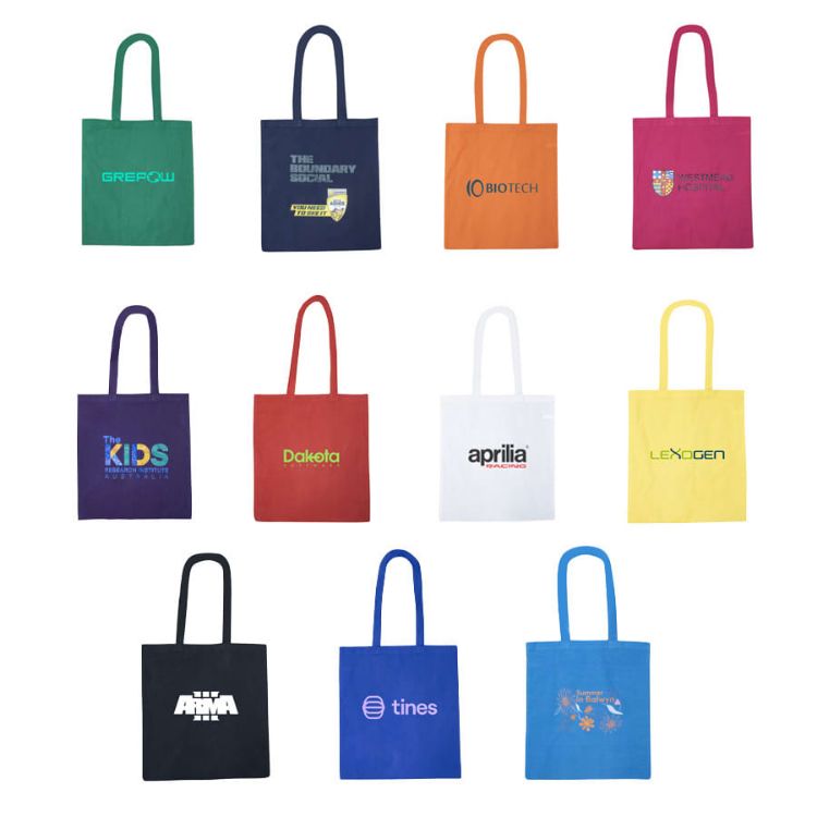 Picture of Recycled Colourful Cotton Tote Bag