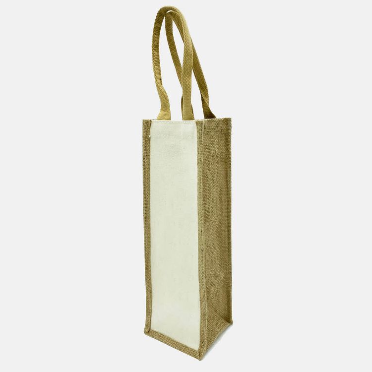 Picture of Jute Single Wine Bag