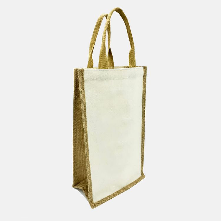 Picture of Jute Double Wine Bag