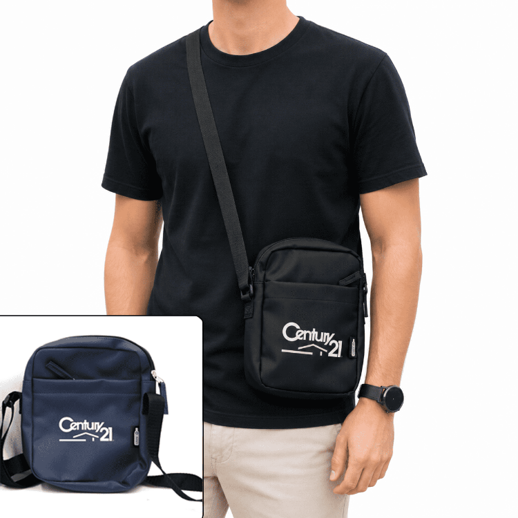 Picture of The Traveller RPET Messenger Bag