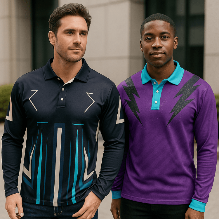 Picture of Long Sleeve Polo Shirt