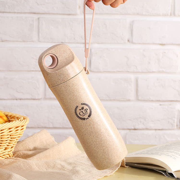 Picture of Grano 420ml Wheat Straw Water Bottle