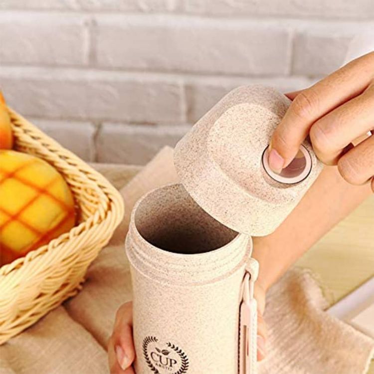 Picture of Grano 420ml Wheat Straw Water Bottle