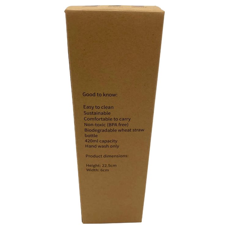 Picture of Grano 420ml Wheat Straw Water Bottle