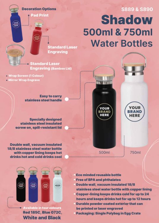 Picture of Shadow 500ml Water Bottle