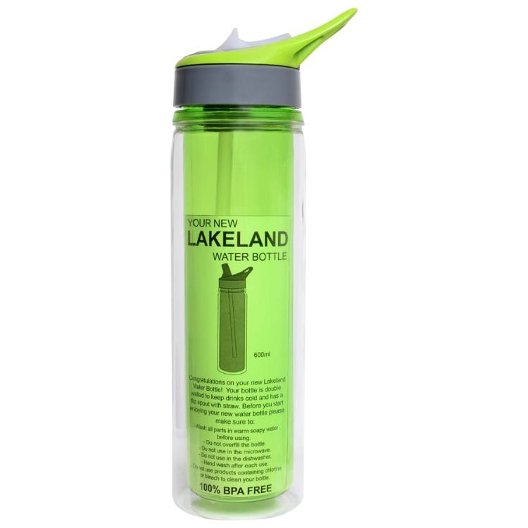 Picture of Lakeland 600ml Tritan Insulated Water Bottle
