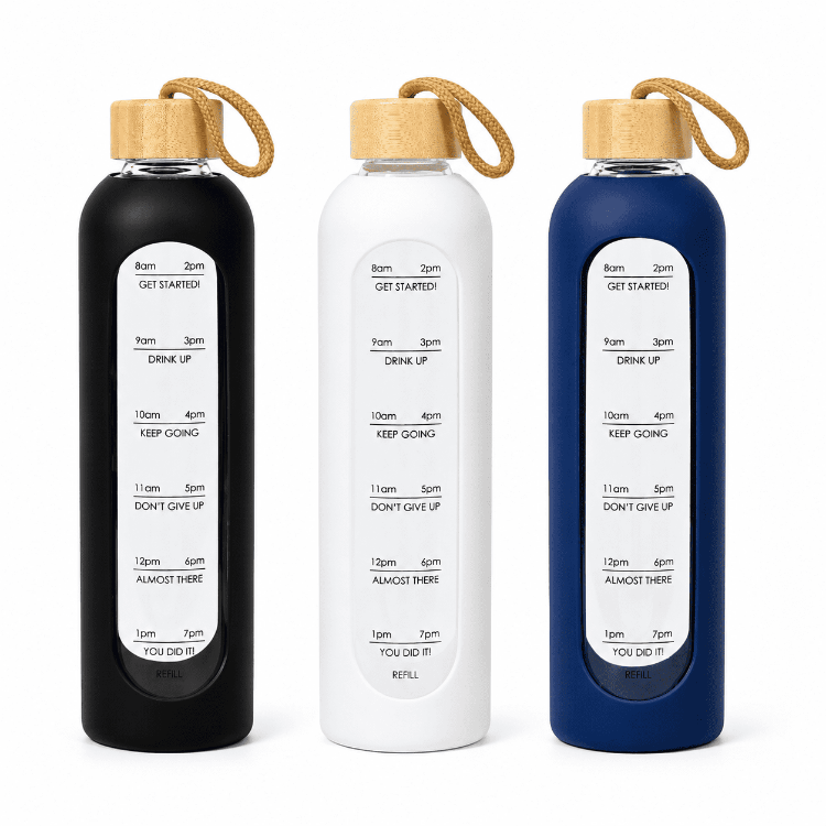 Picture of Arlo 1L Glass Water Bottle