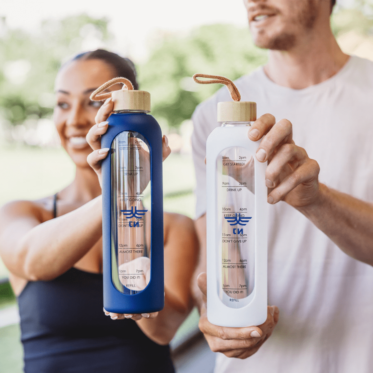 Picture of Arlo 1L Glass Water Bottle